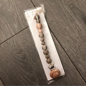 Silicone Bead Pacifier Clip